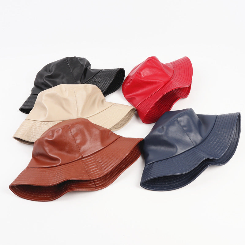 TheCapSpot - Leather Bucket Hat