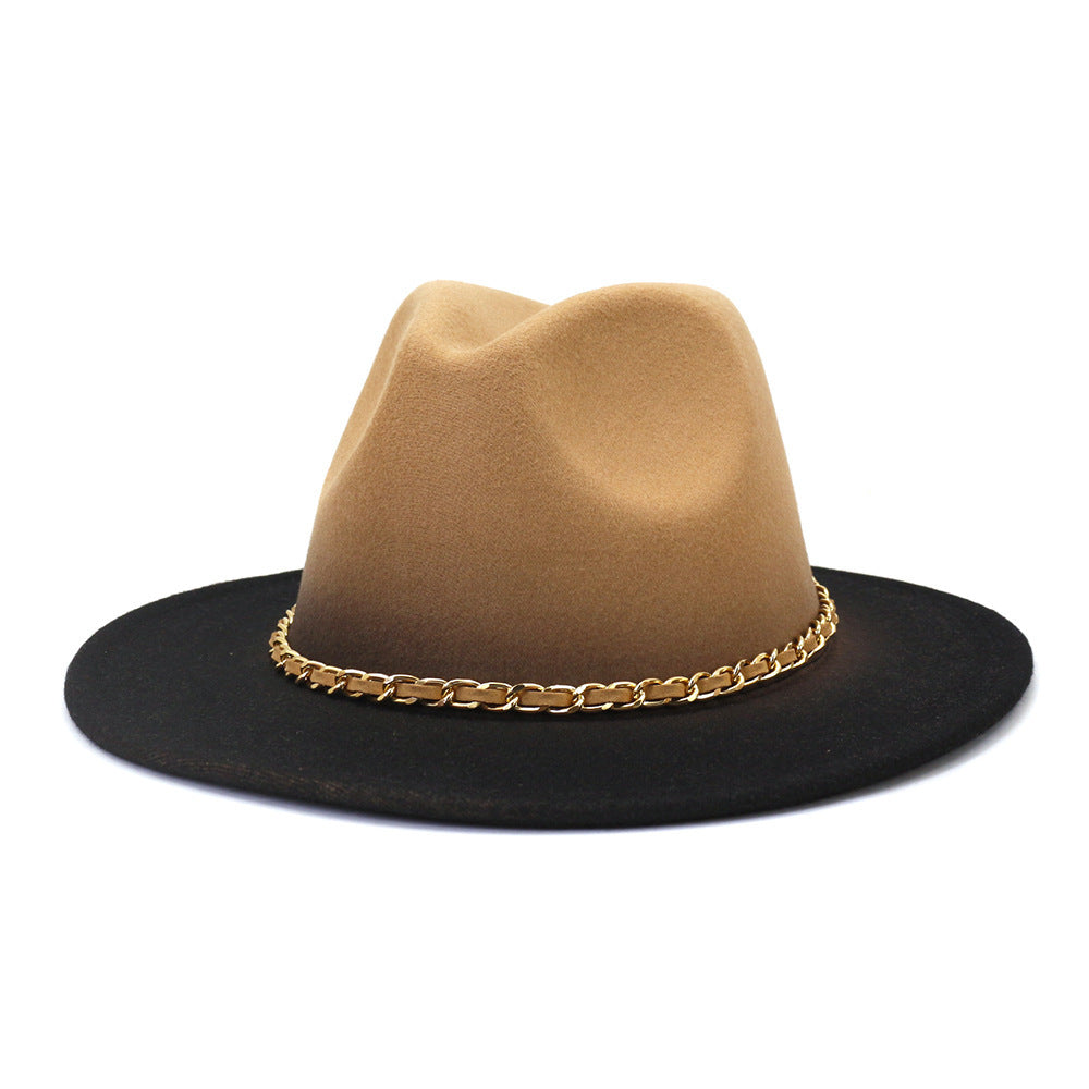 TheCapSpot -Painted Woolen Fedora