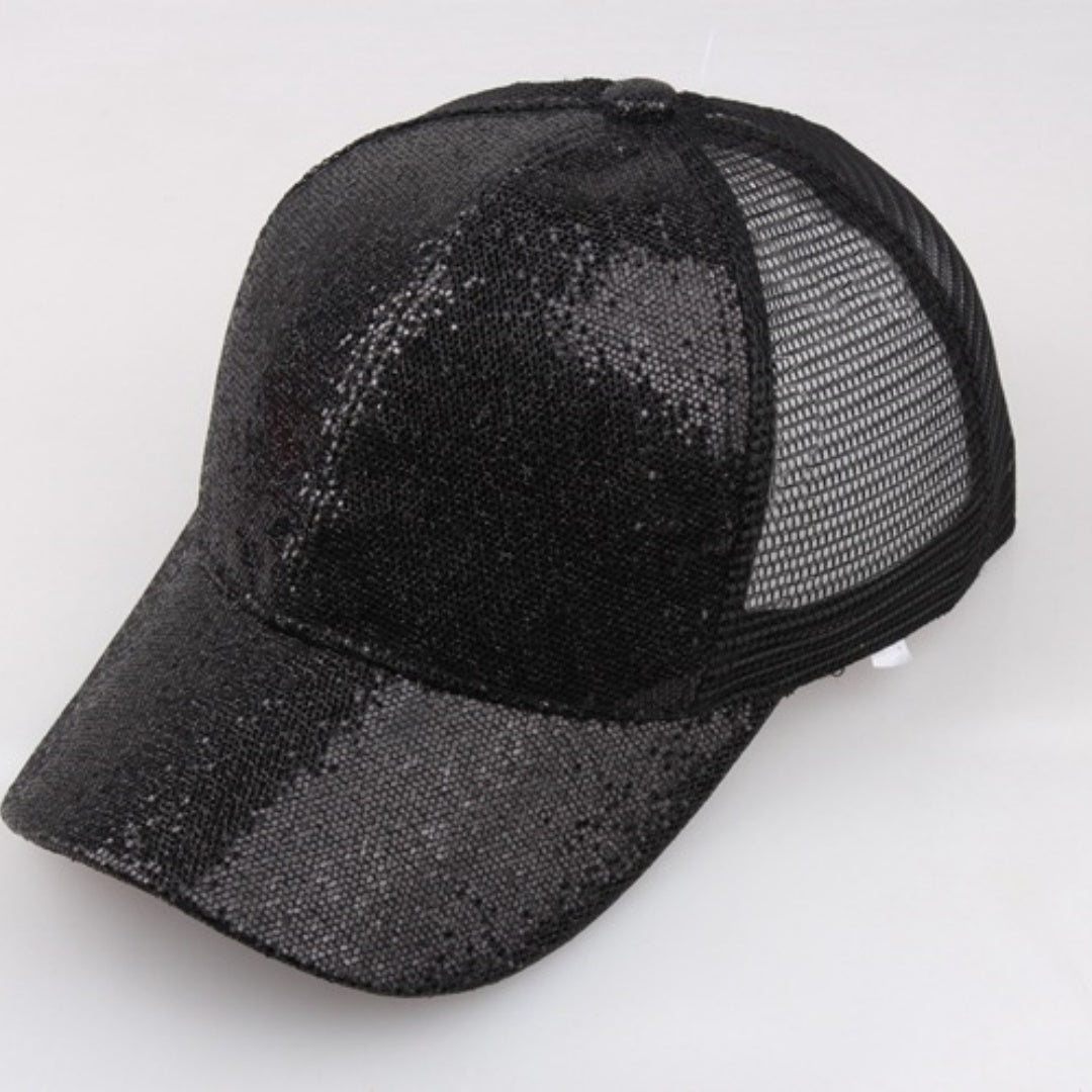 TheCapSpot - Glittering Mesh Cap