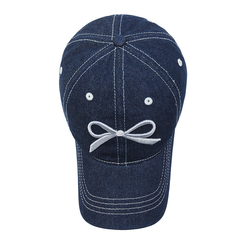 TheCapSpot - Bowknot Peaked Cap