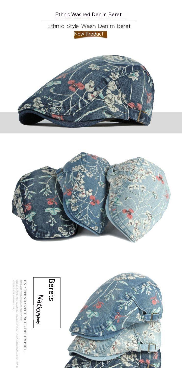 TheCapSpot - Hoover Flower Printed Hats