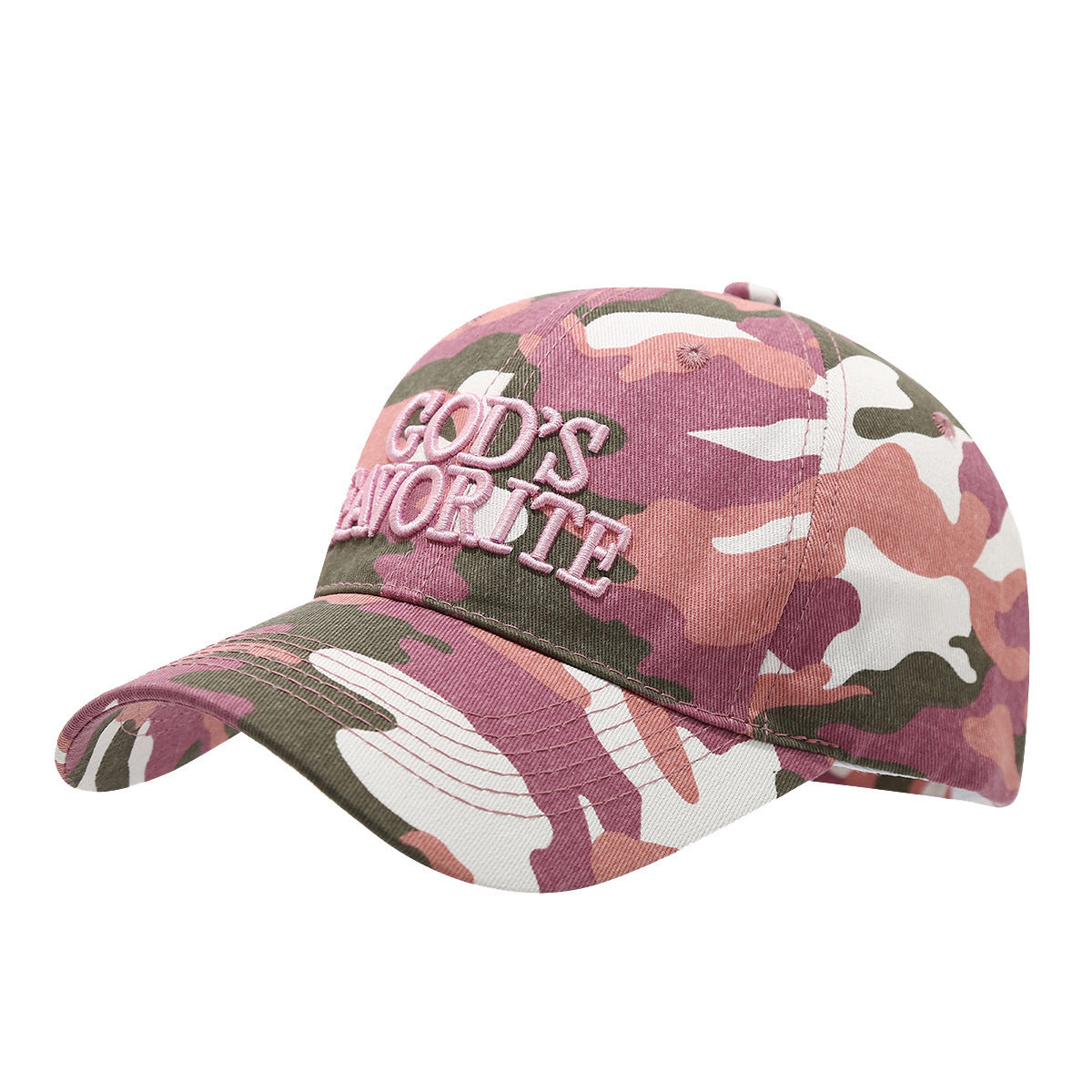 TheCapSpot - Distressed Camouflage Cap