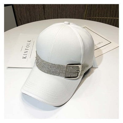 TheCapSpot - Rhinestone Belt Hat