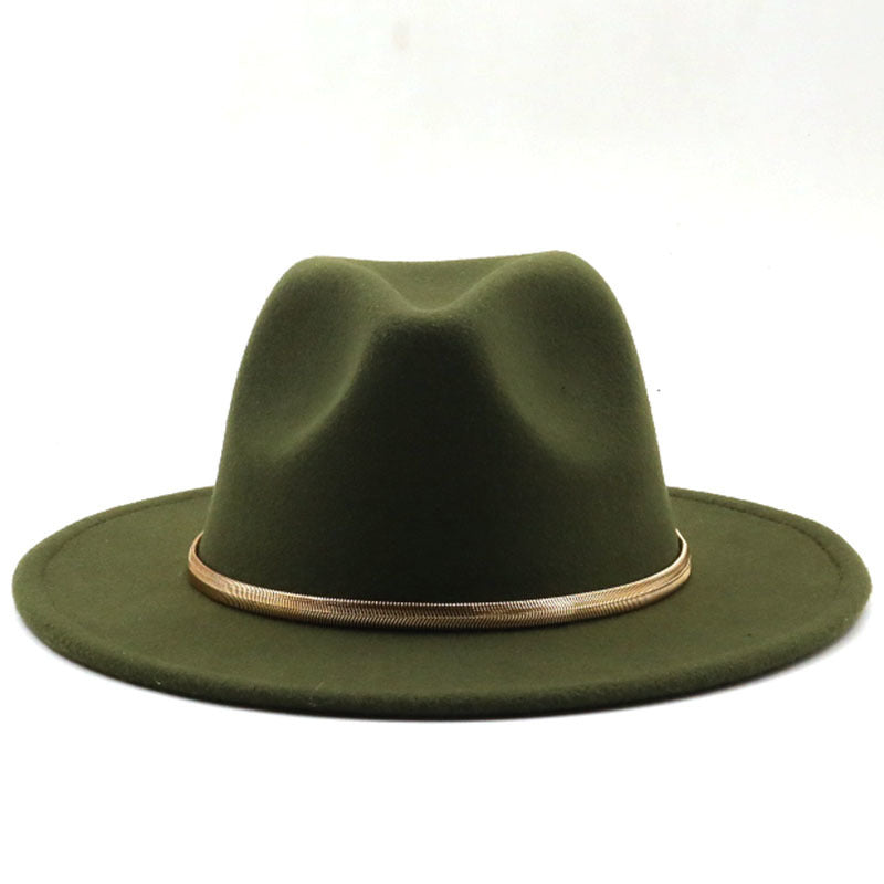 TheCapSpot - Woolen Top Jazz Hat