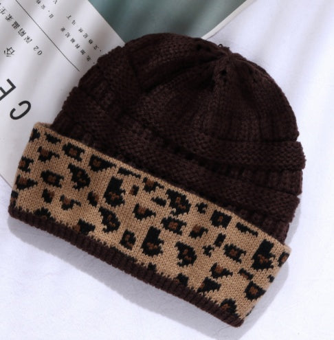 TheCapSpot - Leopard Print Stocking Cap