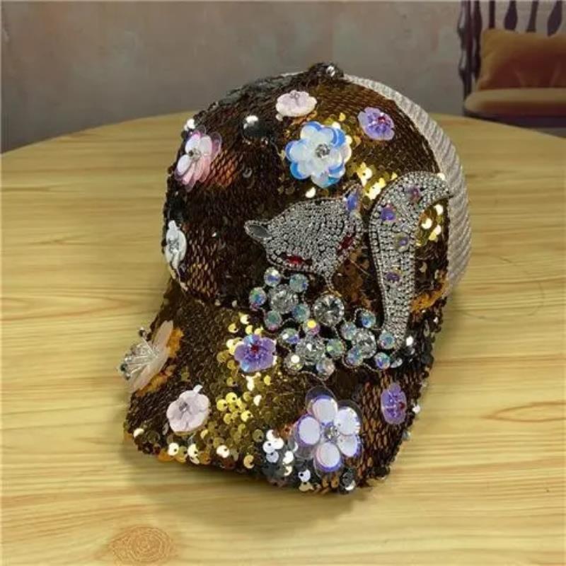 TheCapSpot - Baseball Rhinestone Cap