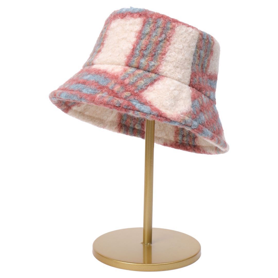 TheCapSpot - Tie Dyed Plaid Bucket Hat