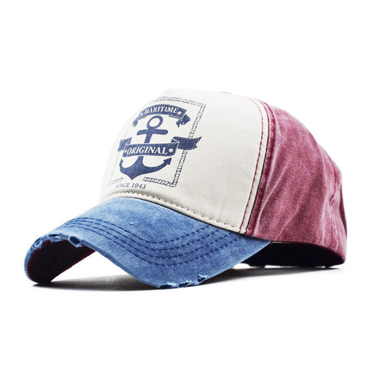 TheCapSpot - Washed letters baseball cap
