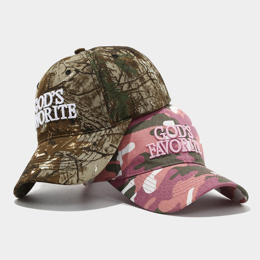 TheCapSpot - Distressed Camouflage Cap