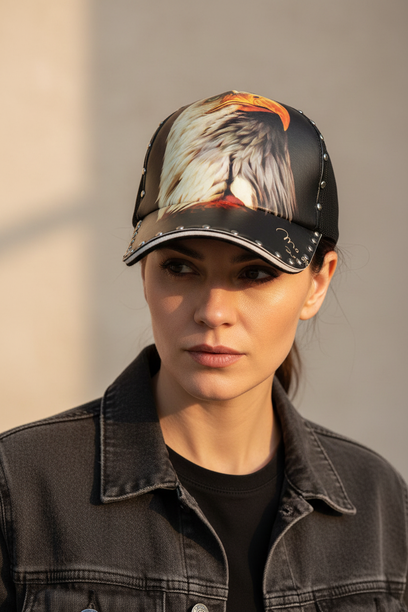 Rivers Hard Top Curved Brim Baseball Cap – Animal & Art Prints