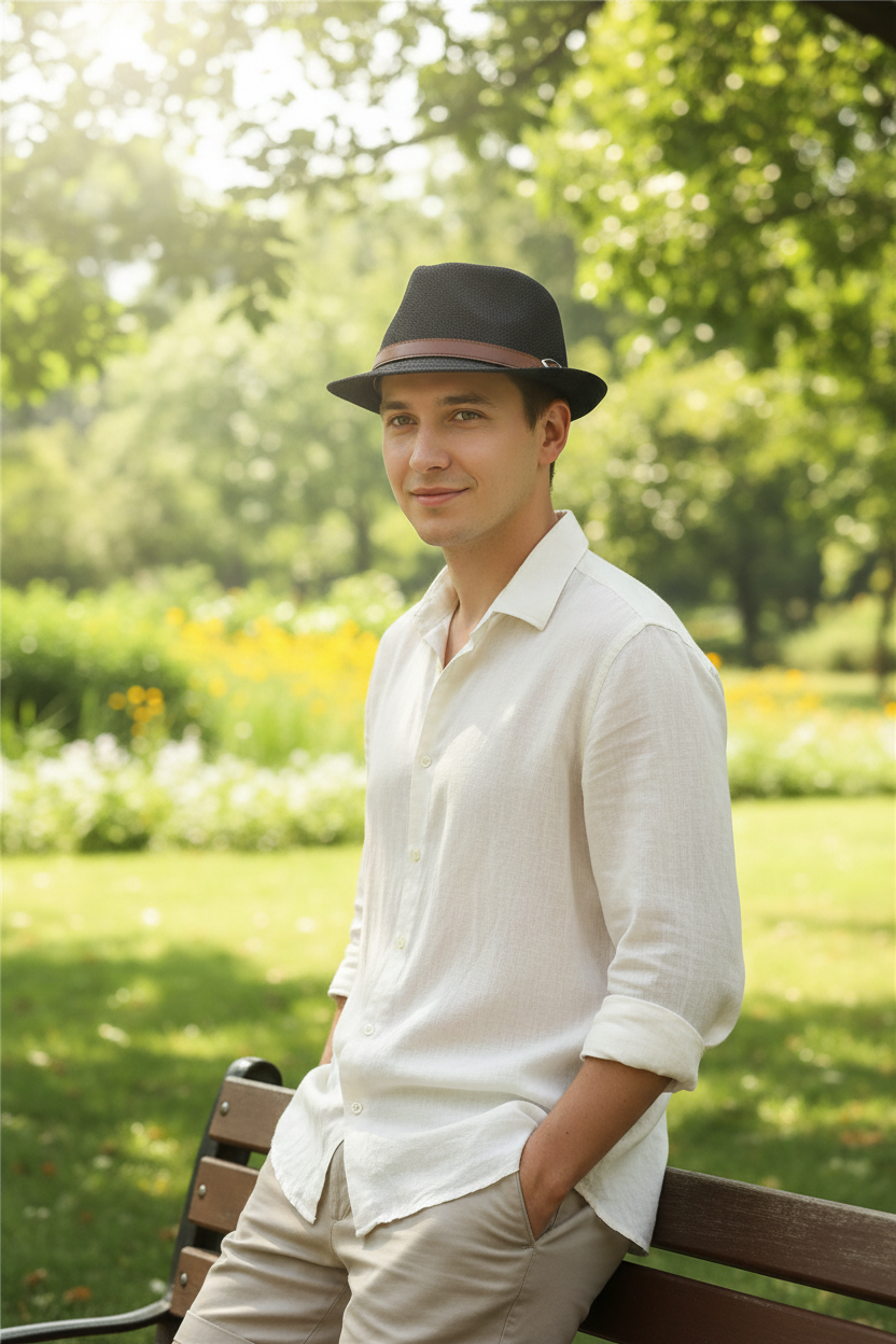 Timberland Sun Protection Straw Fedora Hat – Unisex