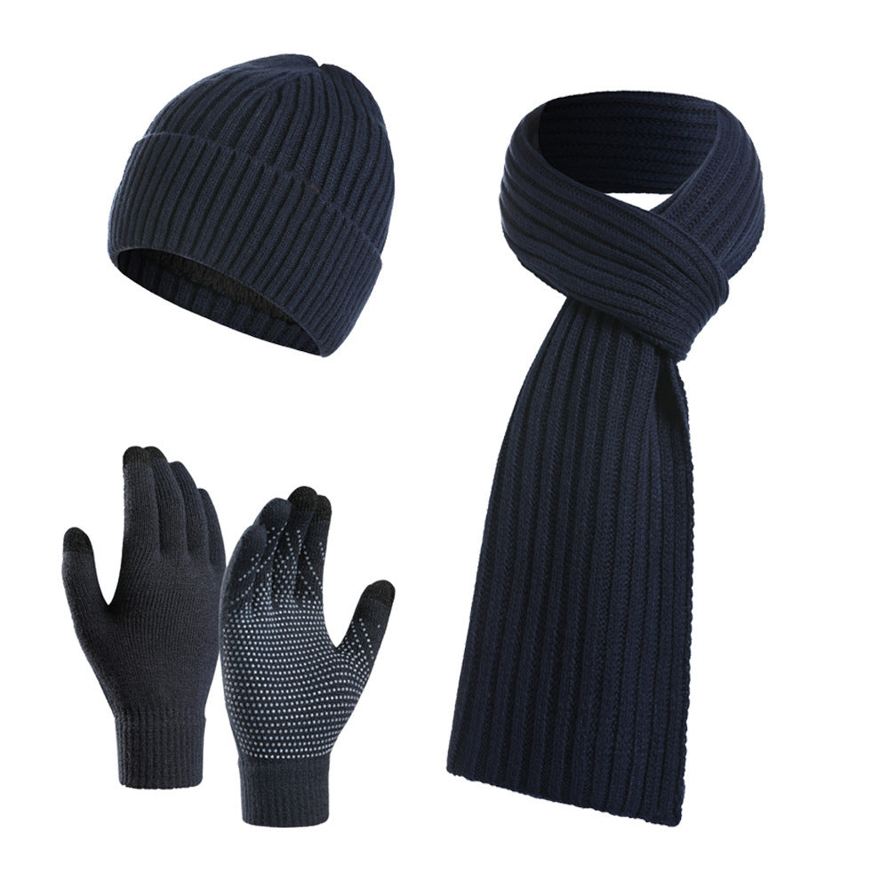 Tamar Unisex Acrylic Winter Hat, Scarf & Gloves Set