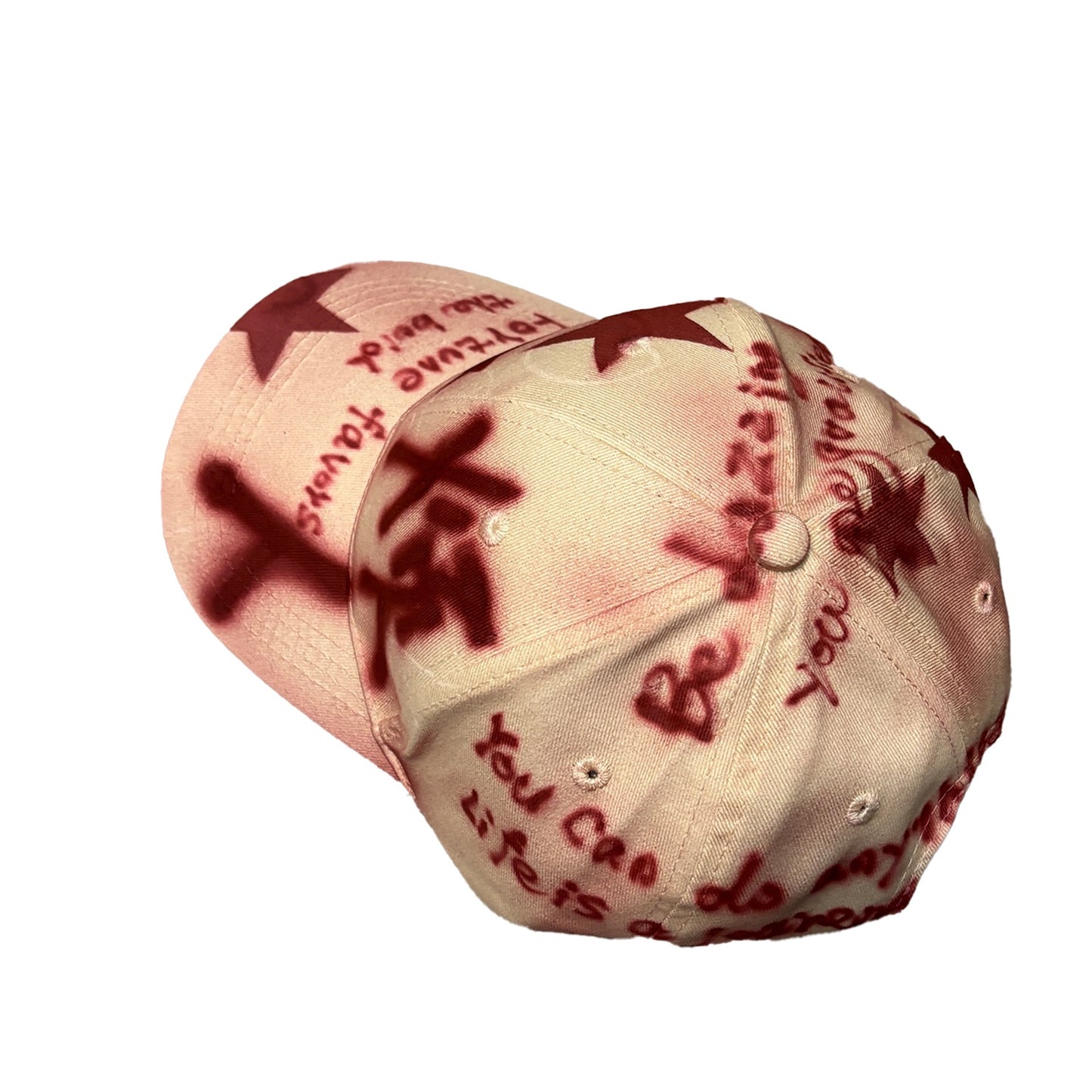 Graffiti Spray-painted Street Hip-hop Pure Cotton Baseball Cap