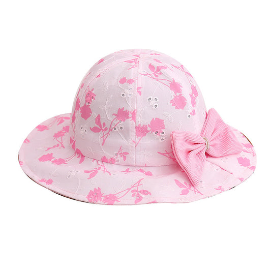 Bucket Hat Baby Spring And Autumn Thin Summer Child Sun-proof Sun Protection Sun Hat