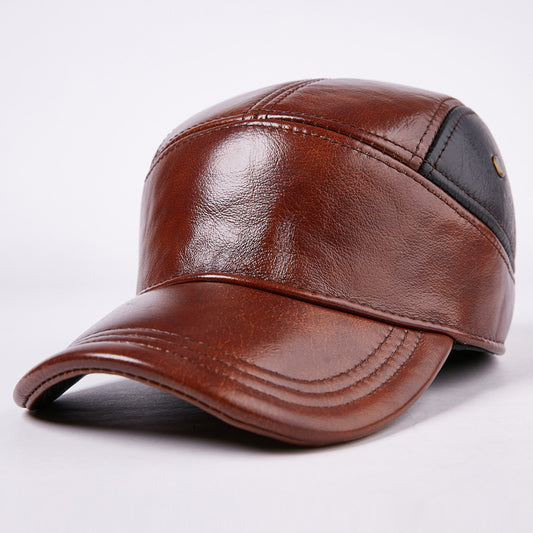 TheCapSpot - Leather Winter Cap