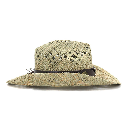 TheCapSpot - Straw Bull Hat