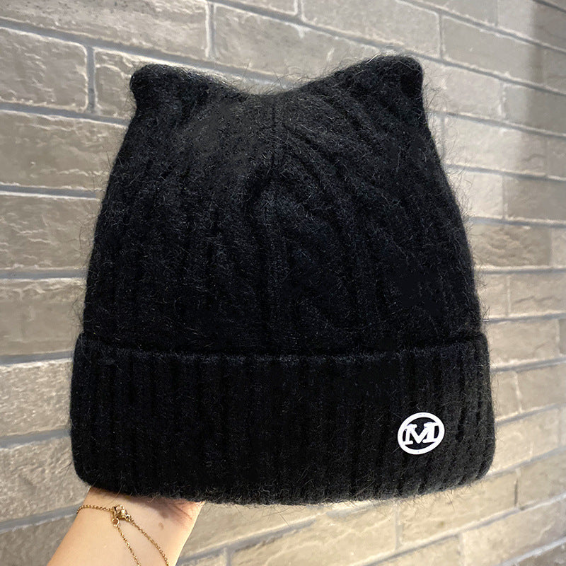 TheCapSpot - Cat-Ear Wool Stocking Cap