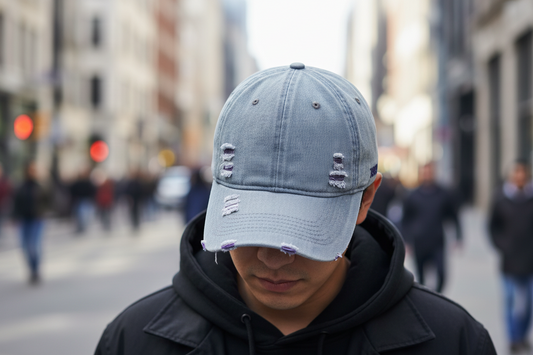 TheCapSpot - Gobert Distressed Demin