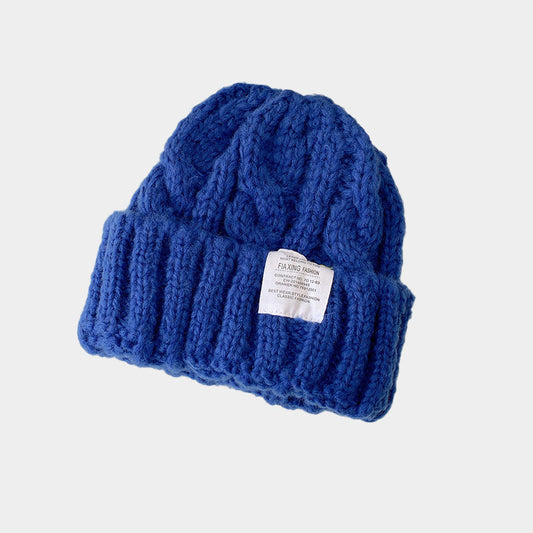 TheCapSpot - Solid Color Thick Knitted Stocking Cap