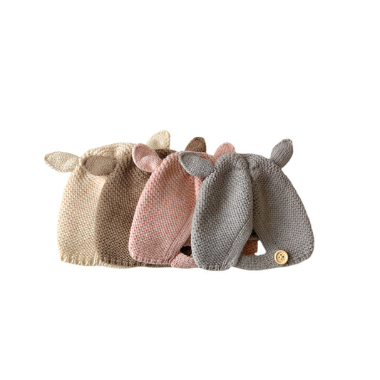 Rabbit Knitted Children's Ear Protection Hat