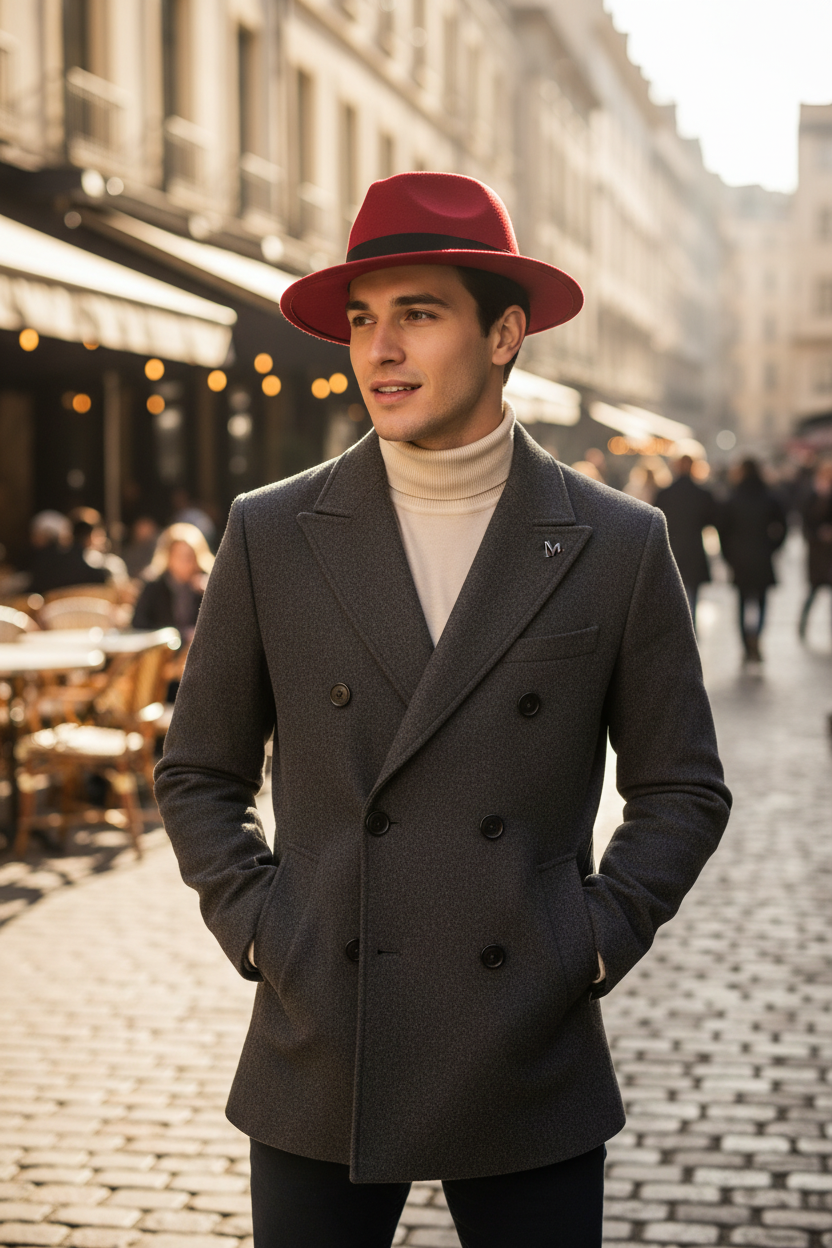 Norwood Wool Fedora Hat with Band