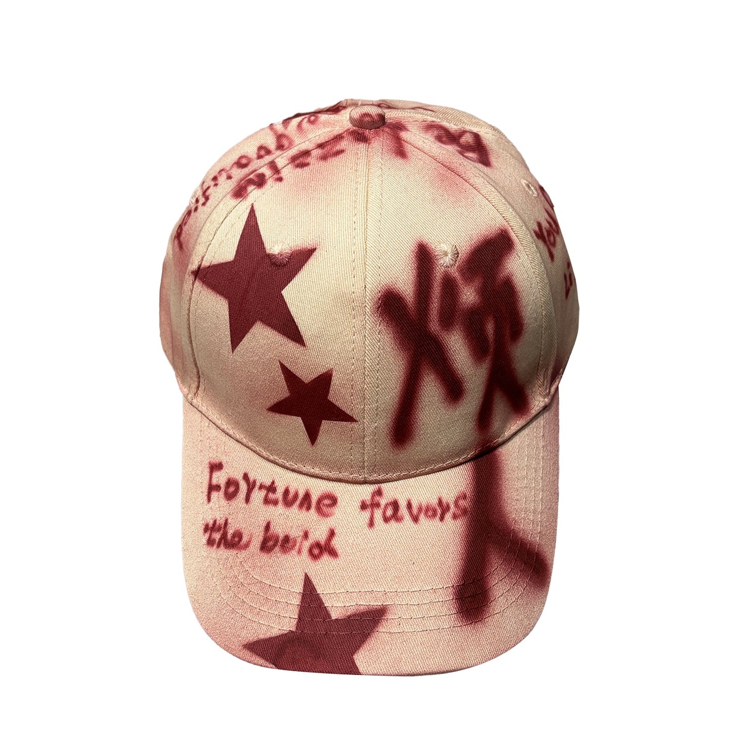 Graffiti Spray-painted Street Hip-hop Pure Cotton Baseball Cap