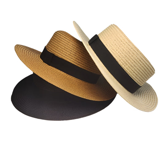 TheCapSpot - Decorative Band Straw Hat