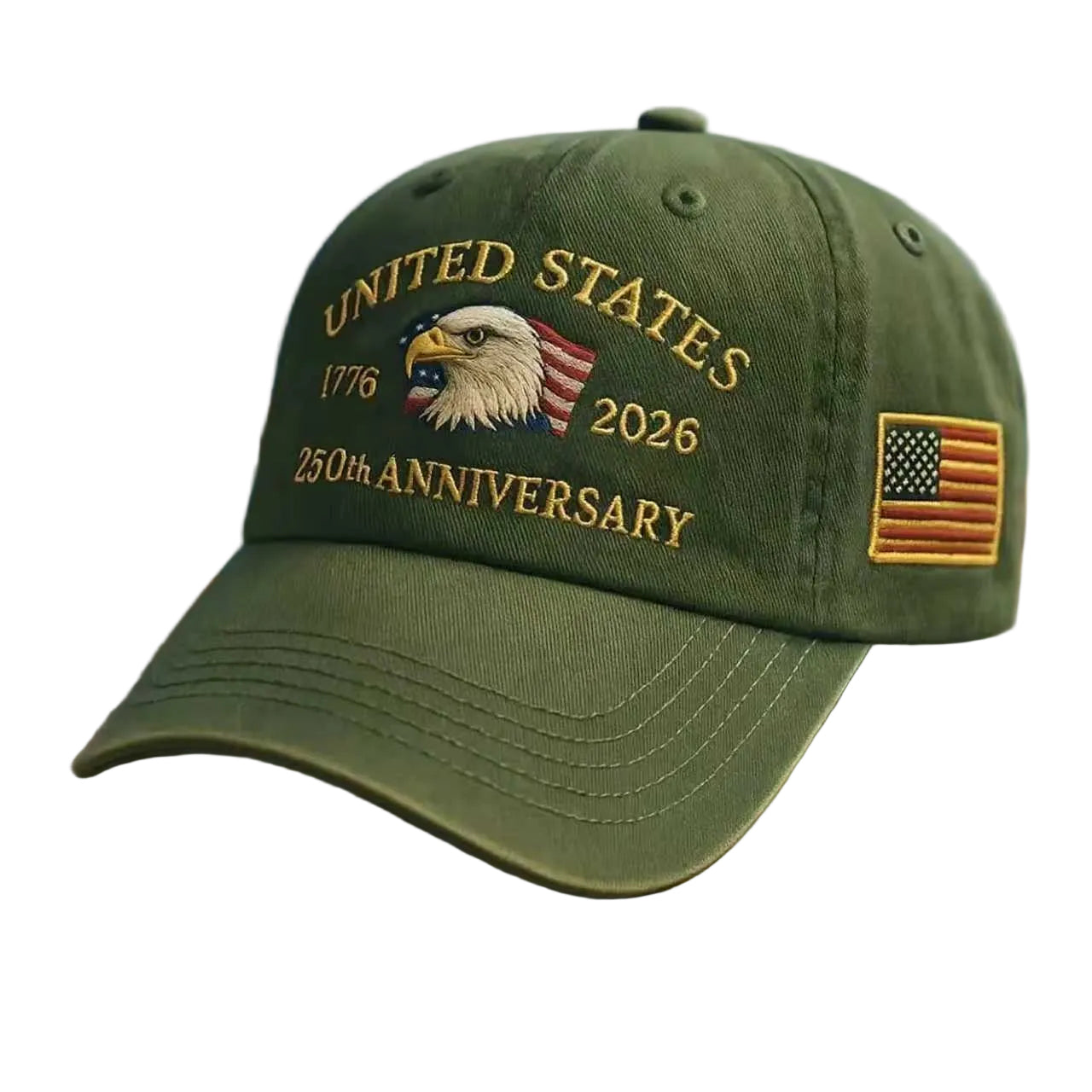 TheCapSpot - USA 250th Anniversary Cap Washed-Print Hat
