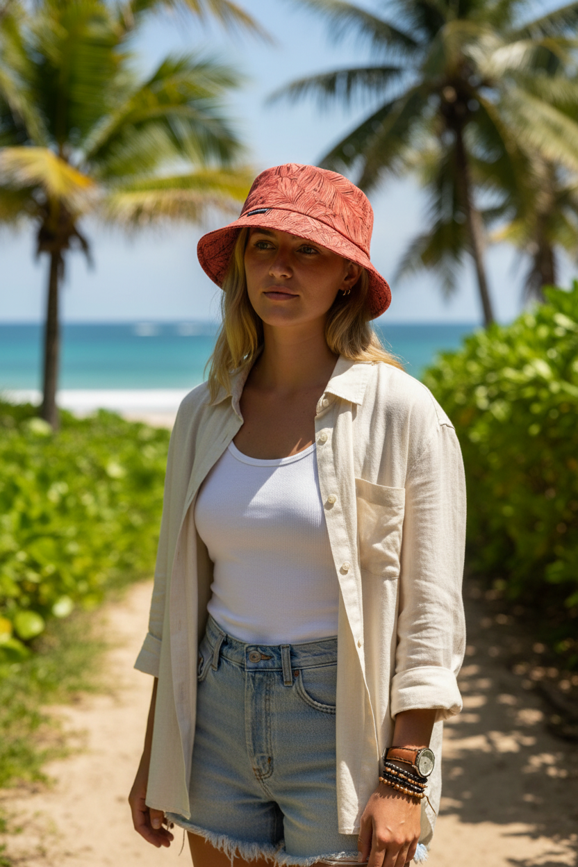 Cartwright Double-Sided Bucket Hat with UV Protection, Foldable