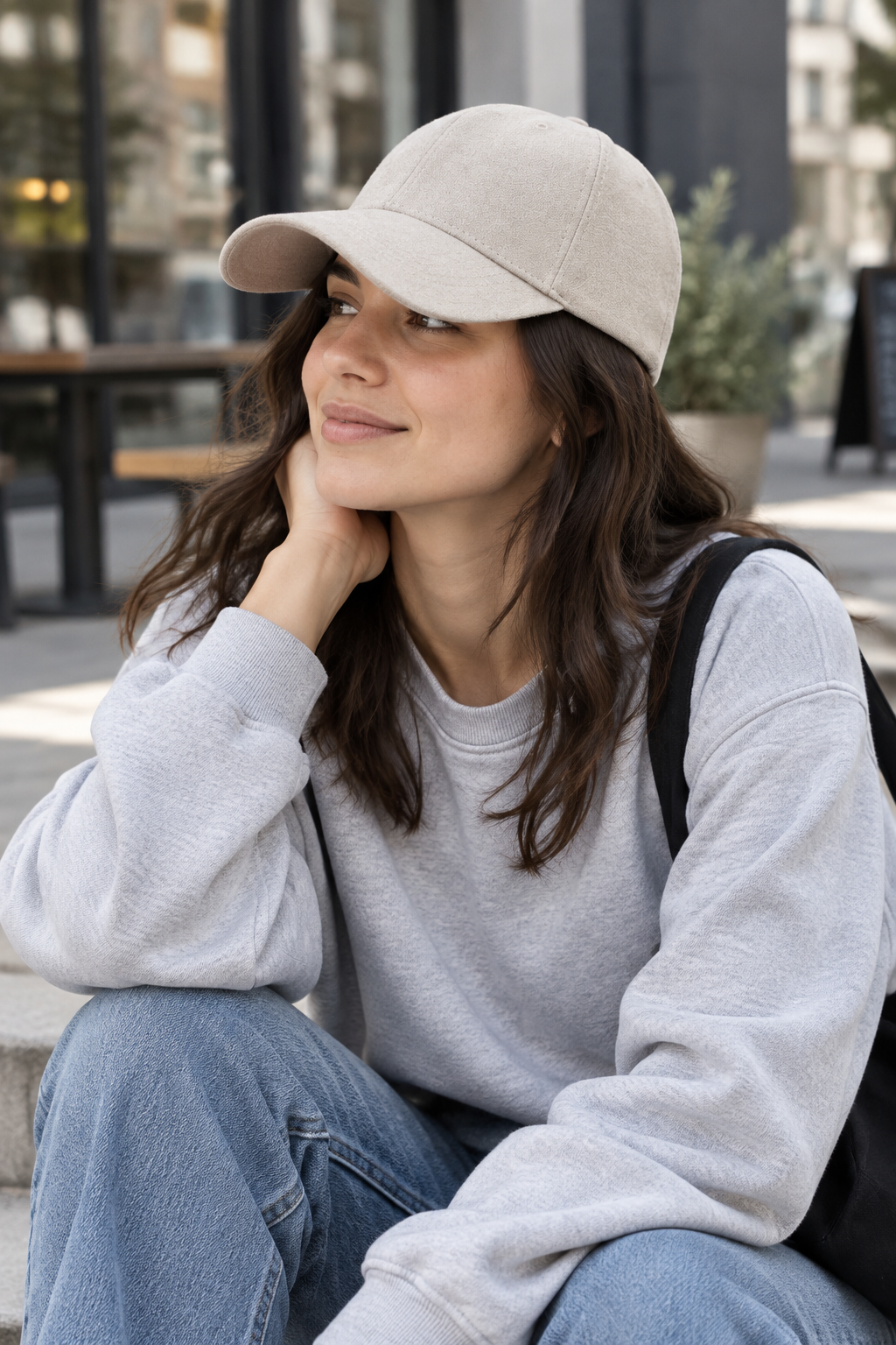 Dakota Solid Color Cotton-Linen Baseball Cap | Adjustable Hat