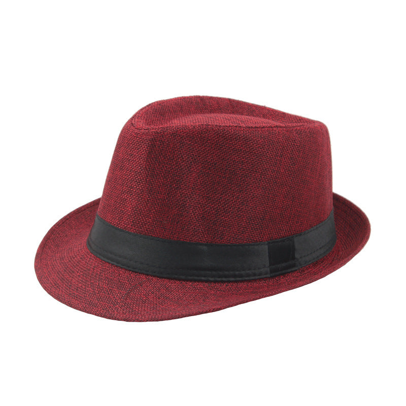 TheCapSpot  - Fashion Personality Linen Top Hat Men