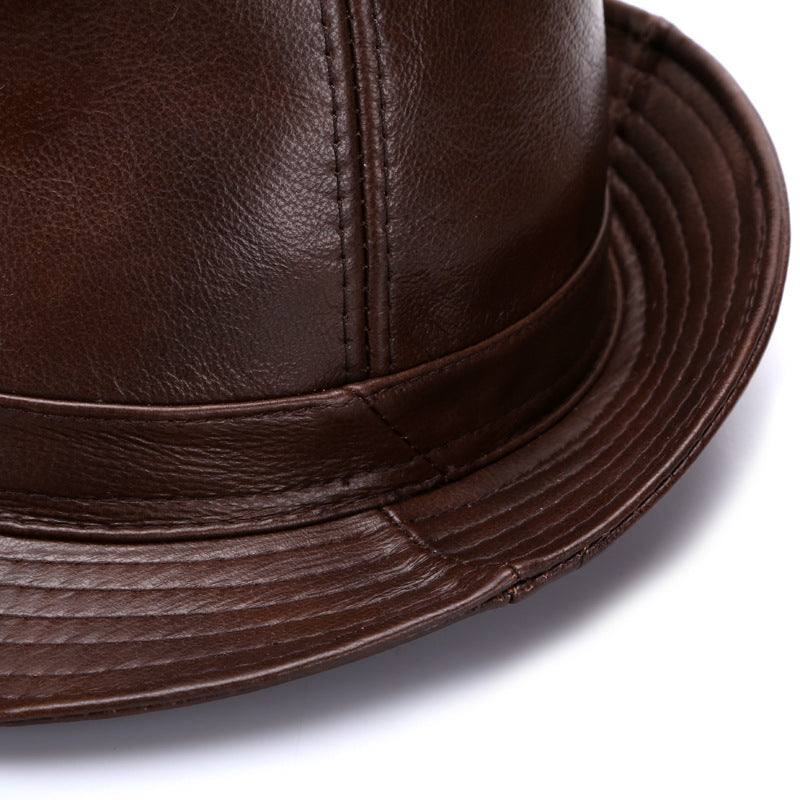 TheCapSpot -Leather Hat