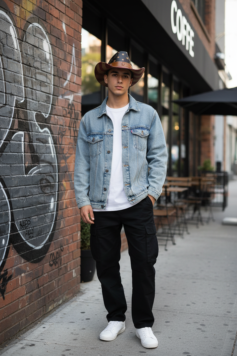 Toledo Natural Grass Cowboy Hat | Curled-Brim Sun Hat