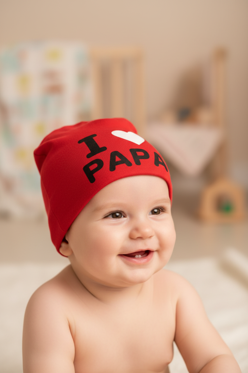 Baby Cotton Hat | One-Size Spring Cap