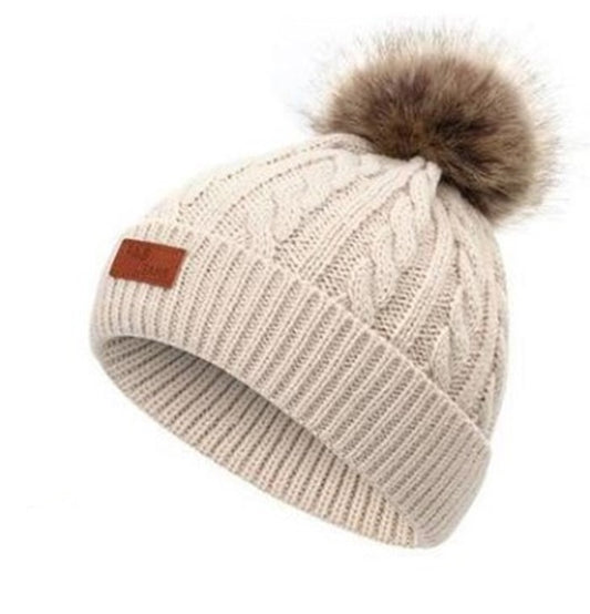 The CapSpot - Fur Ball Stocking Cap