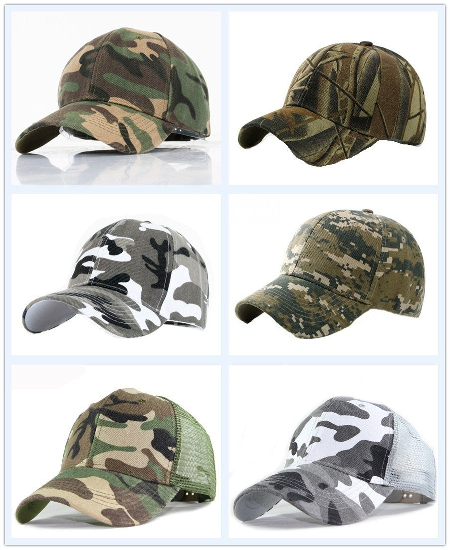 TheCapSpot - Camouflage baseball cap Peaked cap