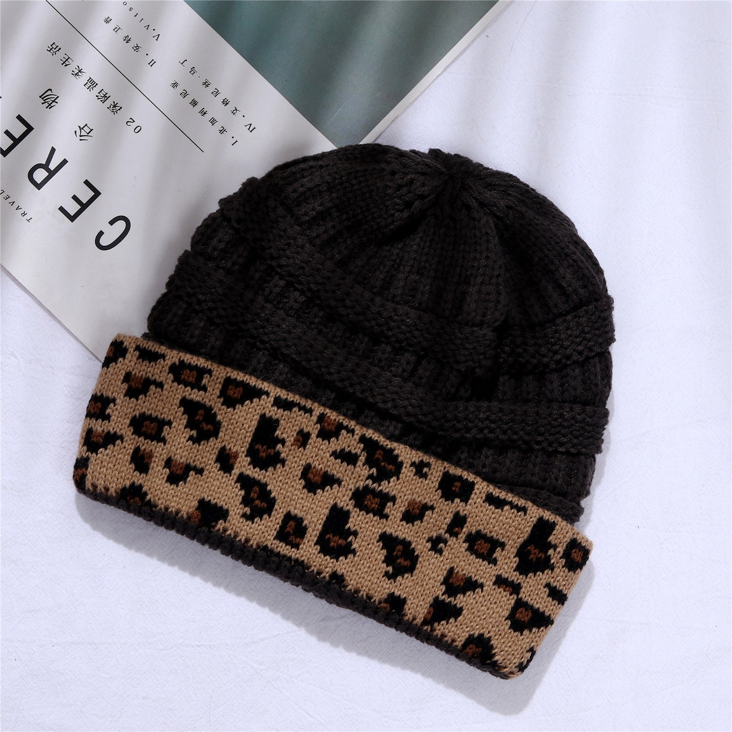 TheCapSpot - Leopard Print Stocking Cap