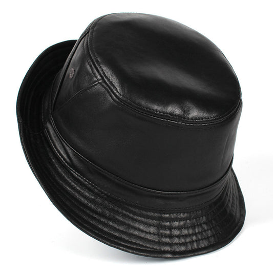 TheCapSpot - Leather Fedora Hat