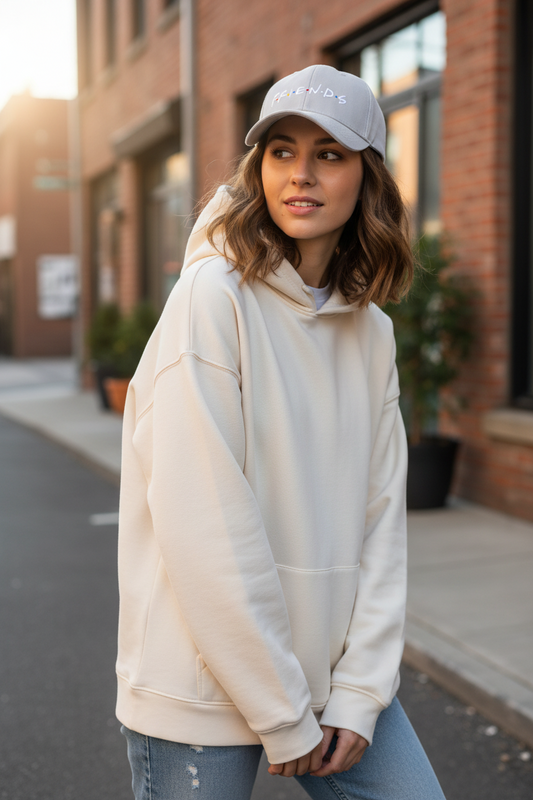 Friends Adjustable Dome Hat with Short Brim