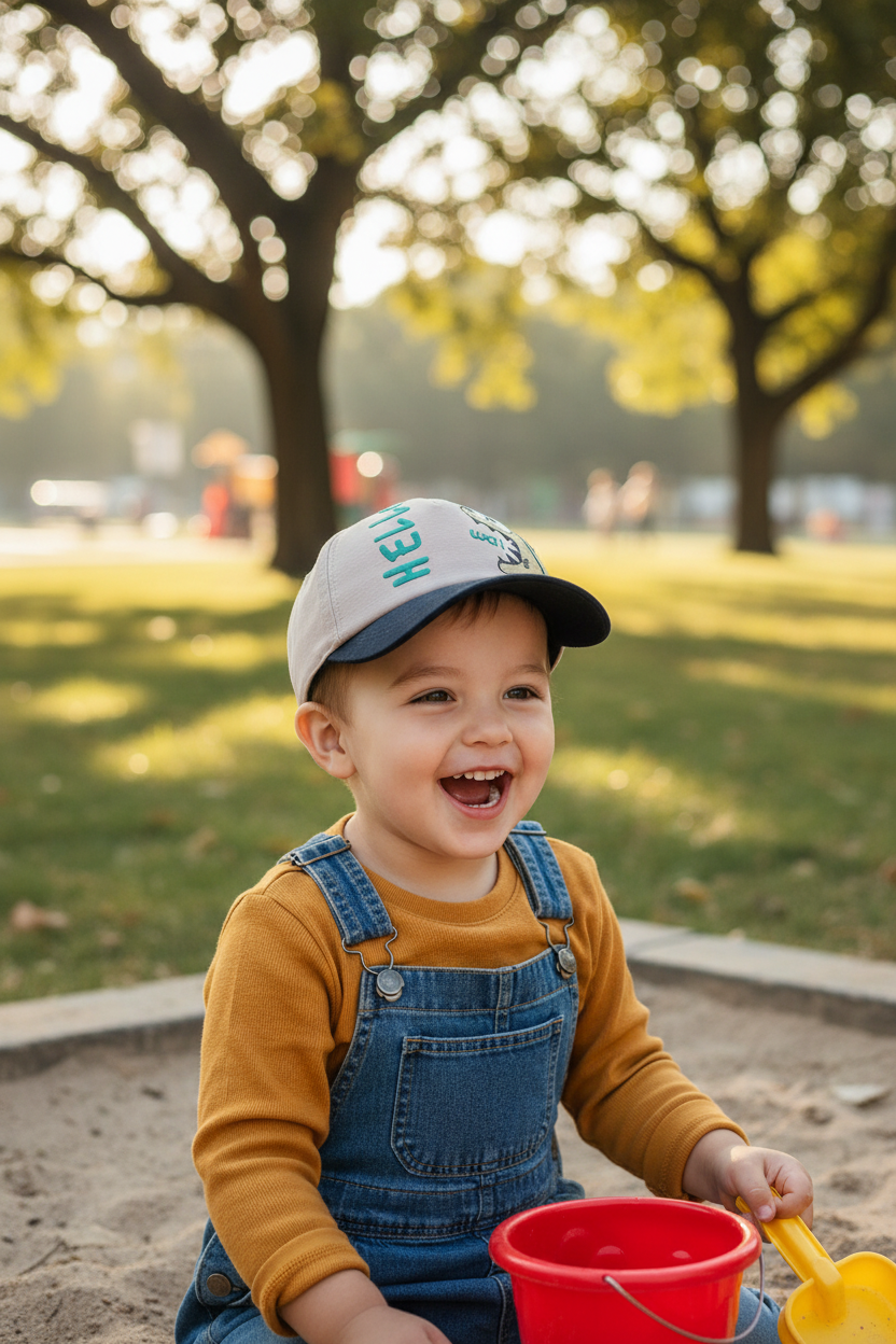 Kids Cartoon Cotton Baseball Cap