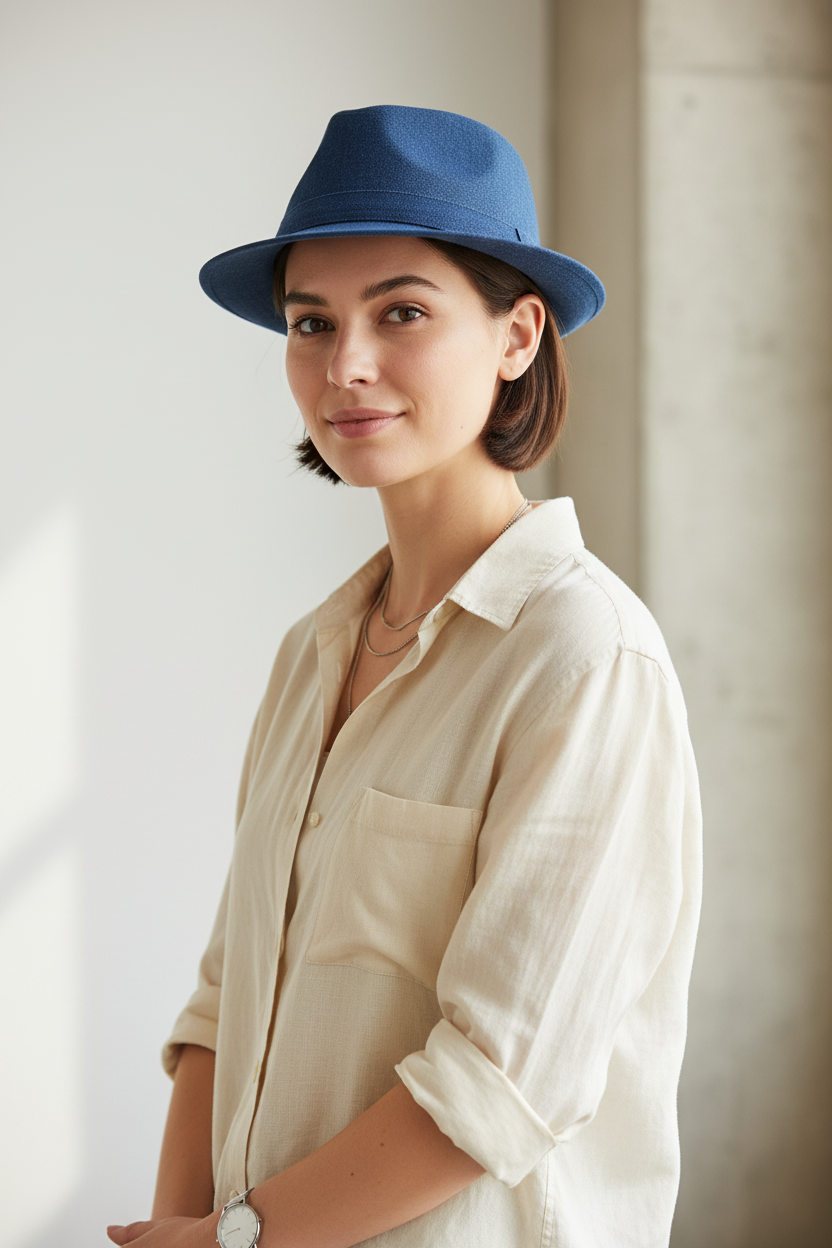 TheCapSpot - Crownover Solid Color Fedora