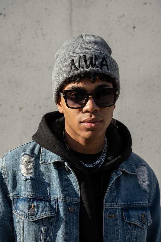 Keaton Rayon Beanie – Unisex NWA Skullies