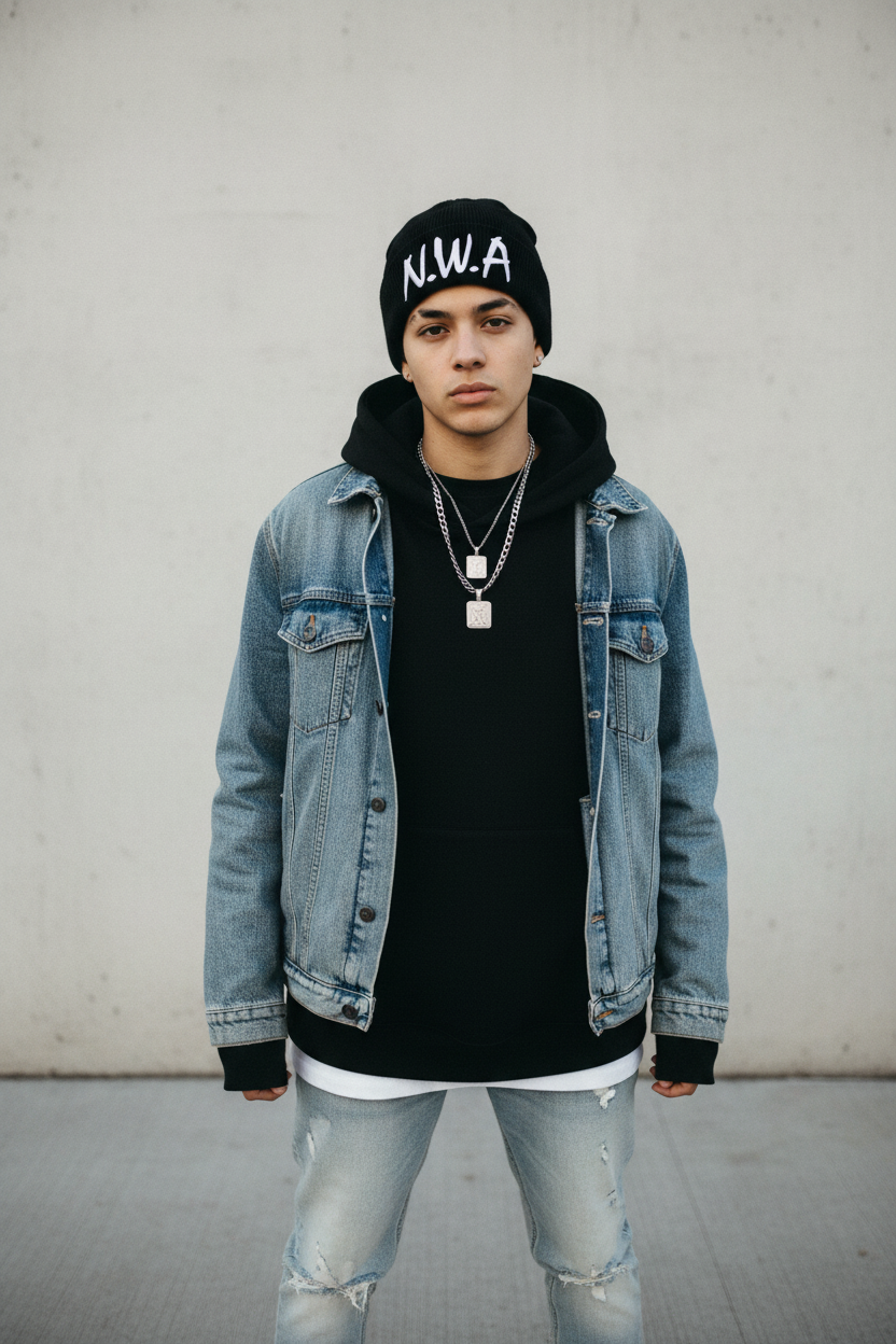 Keaton Rayon Beanie – Unisex NWA Skullies