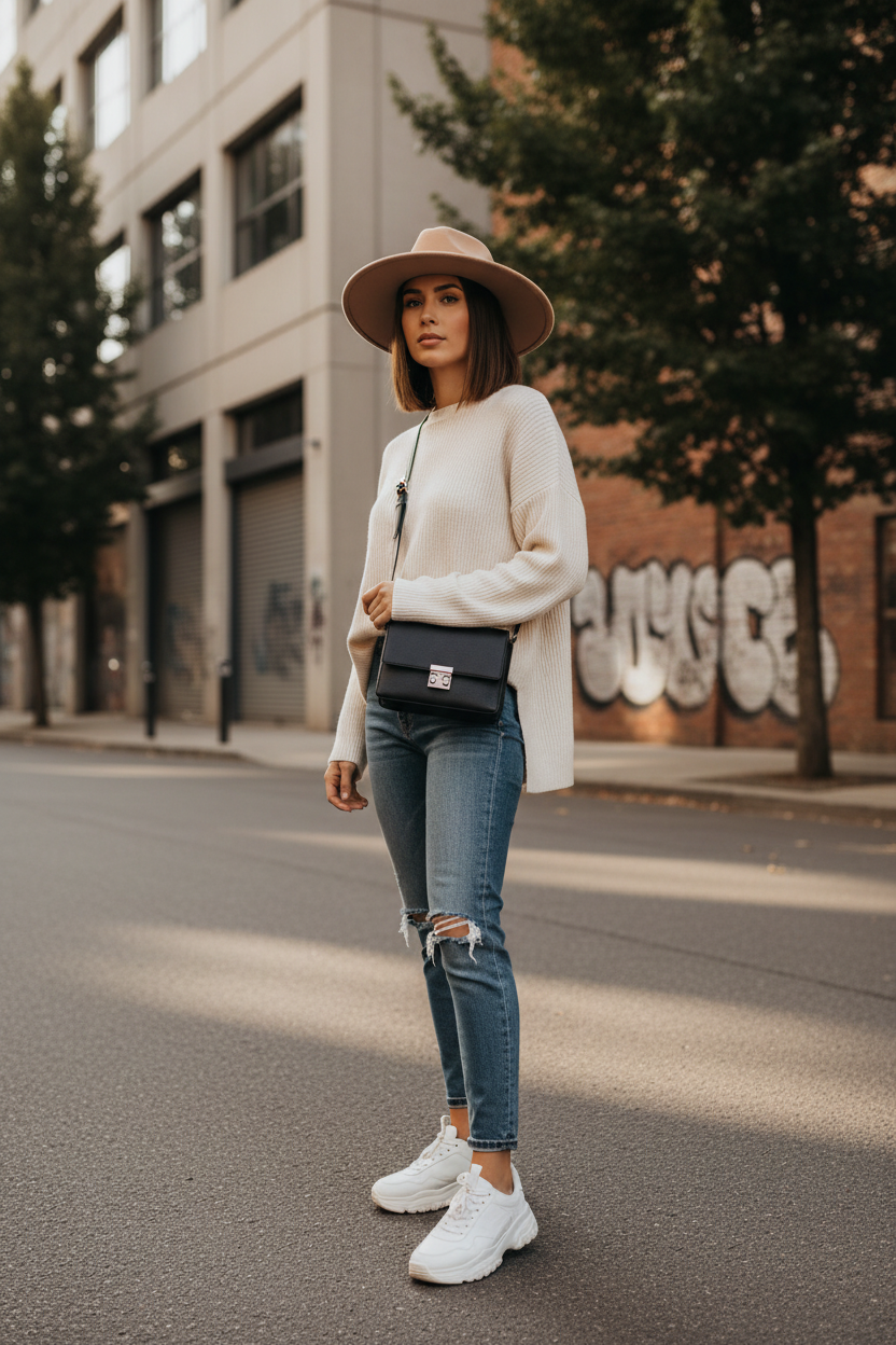 Arlington Solid Color Wool Felt Fedora Hat