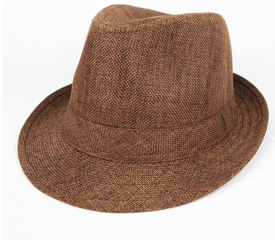 Spring And Summer Middle-aged And Elderly Men's Top Hat British Jazz Hat Classic Hat
