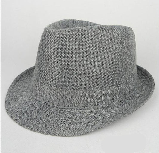 Spring And Summer Middle-aged And Elderly Men's Top Hat British Jazz Hat Classic Hat