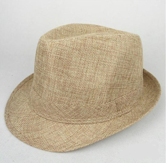 Spring And Summer Middle-aged And Elderly Men's Top Hat British Jazz Hat Classic Hat