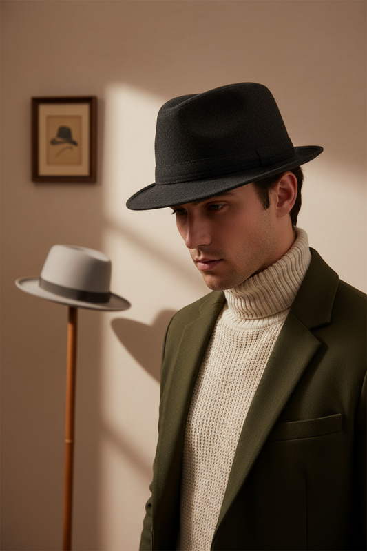 Foxx Wool Felt British Fedora Hat