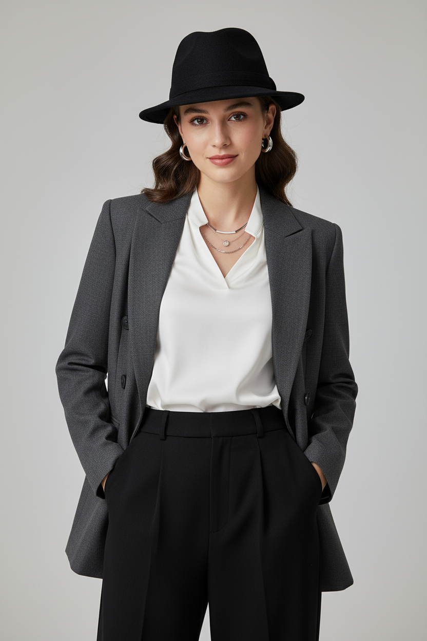 Foxx Wool Felt British Fedora Hat