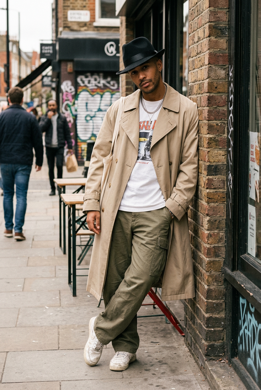 Jones Cashmere Fedora Hat with Classic Band
